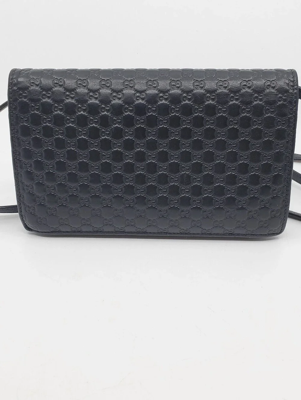Gucci Microguccissima Crossbody Wallet On Stap - Picture 4 of 15